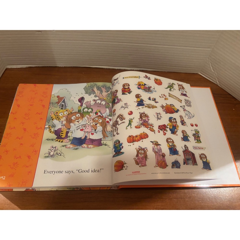 Little Critter Mercer Mayer Hardcover Book Lot Classics Just Fall Favorites 3pk - Picture 14 of 15